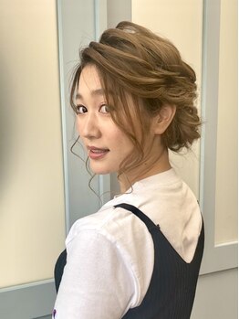 ユウホウ(YUHOU)の写真/【普段使いにも】高い技術力とセンスで創るヘアセットで思い出に残る一日を*画像持ち込みOK◎