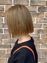 ニコ(nico.)&nbsp;#切りっぱなしボブ＃ボブ＃ショートカット＃ハイトーン#ブリーチ