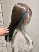 オーガニック リブ 川越(organic+live)&nbsp;10代20代30代ロングレイヤーインナーカラー小顔丸みボブディ