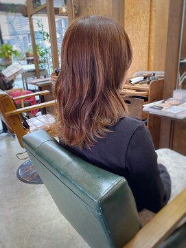 ロルド シェリ(Rold Cheri) 【山本智文】ピンクベージュレイヤーカット