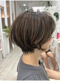 terrace岩政/ショートボブ/30代40代/姪浜