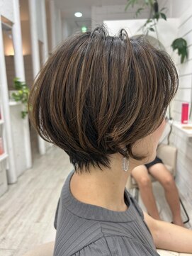 テラス ヘアアンドボタニカル(terrace) terrace岩政/ショートボブ/30代40代/姪浜