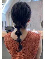 ロンド 表参道店(Lond)&nbsp;ポニーテール編みおろし