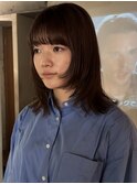 【徳岡】ミディアム/レイヤー/ウルフカット/あいみょんヘア
