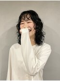 レイヤーウルフパーマ