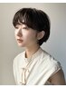 （田中指名限定）前髪カット+前髪パーマ+透明感カラー
