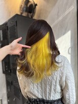 ヴァイス 渋谷店(VAICE)&nbsp;推しカラー/イエロー/インナーカラー