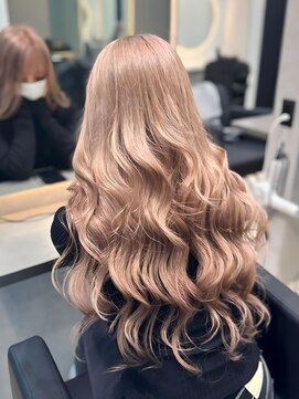 ラピス 福岡天神店(Lapis) 王道ミルクティー/ハイトーンカラー/髪質改善