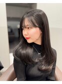 王道グレージュ×まとまるレイヤーカット