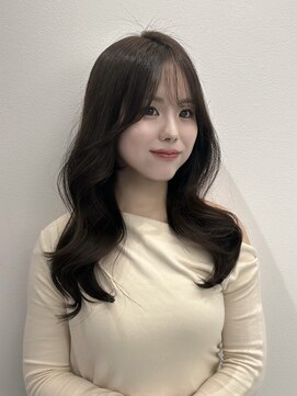 ハピネス 梅田茶屋町店(HAPPINESS) レイヤーカット/韓国風巻き/顔まわり/2wayバング/ブリーチなし