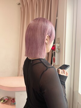 ベティ(Bettie) ラベンダーピンク ピンクラベンダー 韓国ヘア