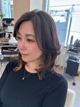 サロンドリップス ミディアム×イノアカラー×レイヤー