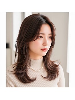 ブルーム(Bloom)の写真/最旬のトレンドとあなたの魅力を融合。ミディアム・ロングの抜け感、ツヤ、動きを最大限に引き出します。