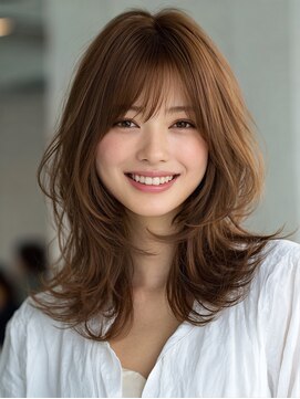 アルトリスト(Altruist Aging×HAIR&SPA) ☆イメチェンピンクベージュアンブレラカラー前髪クールショート