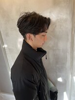 リリアーナ(LILIANA)&nbsp;フェザーパーマ　池袋メンズパーマ　センターパート