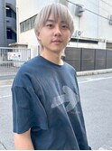 <24>メンズカット×ブリーチ×学割♪ニュアンスパーマも人気