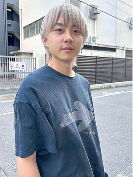 ヨハク メンズ 大阪梅田中崎町(yohaku メンズ) <24>メンズカット×ブリーチ×学割♪ニュアンスパーマも人気