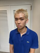 メンズレコ 渋谷(MEN'S LECO)&nbsp;ハイトーンブロンドバズカット
