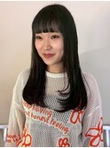 前髪カット レイヤーカット ローレイヤー 顔周りカット 艶髪