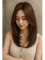 サードバイローラン(THiRD by ROULAND) 【THiRD】暗めカラーフェイスフレーミンググランマッシュ