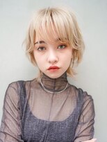 ギークス(GEEKS)&nbsp;【GEEKS渋谷】冬カラー/シャギーボブ/ハッシュカット/ハイトーン