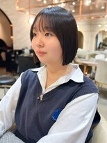 ロンド エスポワール 錦糸町(Lond espoir)&nbsp;【北澤華】オリーブグレー/ボブ/顔周り/小顔/レイヤー/髪質改善