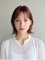 アンドレイ 表参道(andrey) 着物ヘア/ダークアッシュ/ミディアムレイヤーカット/表参道