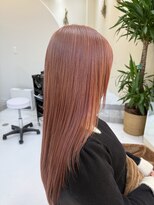 ラ ポルト ドゥ サワ(La Porte de SAWA) 長野市美容室/髪質改善◎艶感ピンクベージュ