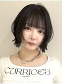 ウルフボブ/ウルフカット/レイヤーボブ/顔まわりレイヤー