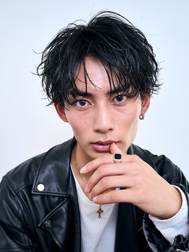 ロンドリメゾン 原宿(Lond re Maison.) men"s/メンズ/フェザーパーマ/シャドウパーマ/韓国ヘア0130