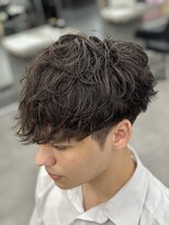 オーバルバイアピッシュ(OVARL by apish)&nbsp;フリンジカール/フリンジカット/メンズパーマ