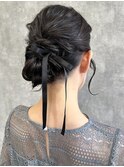 【別府　Rangali】シニヨン、ヘアセット