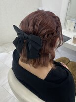 アイトーキョーエス 渋谷(AI TOKYO S)&nbsp;ハーフアップ/渋谷ヘアメ/ヘアメ