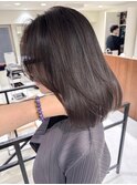 ハイライトバレイヤージュダブルカラーケアブリーチ20代30代