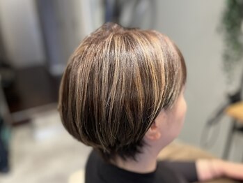 セスタ ヘアバイケア(SESTA hair×care)の写真/乾かすだけで、サロン帰りの仕上がり。適切な薬剤選定と緻密なカットで、忙しい朝を劇的に変える。