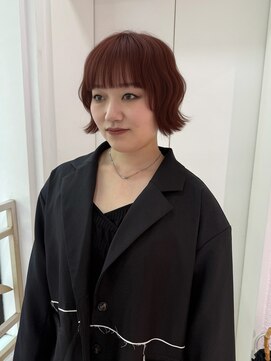 フォルテ 表参道店(FORTE) ブリーチなしでつくる◎大人レッドオレンジ