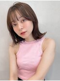 うるツヤ結べるボブ美髪斜めバング外ハネボブサイドバング