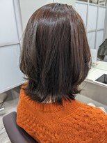 シャンスヘアアンドスパ 浦和(CHANCE hair&spa) 外ハネミディアムヘア