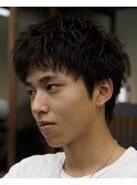 シャドウパーマアクティブショートパーマ波巻きスパイラルパーマ