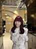 [8HAIR限定]ツヤツヤ髪質改善カラー(トリートメント込み）￥13200→￥11880