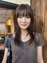 オルネ 代官山(OLUNE)&nbsp;ハッシュカット/レイヤーカット/ミディアムレイヤー/フルバング