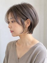 ウィールール 札幌店(WE RULE)&nbsp;40代50代/白髪ぼかし/丸みショートボブ