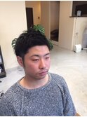 ツーブロックソフトモヒカン