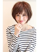 ３０代・４０代に人気なひし形ショートボブ