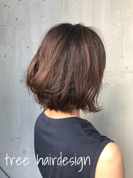 美容室 ツリー(Tree) 『Tree hairsalon 』ノンブロー 大人 ボブ 本厚木