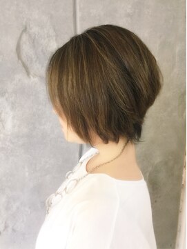 ヘアーデザイン ヴィフ(HAIR DESIGN vif) お客様スタイル☆えりあしスッキリ夏ショート