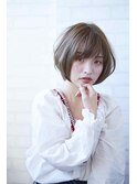髪質改善/アッシュカラー/マッシュショート/大人可愛い/綱島