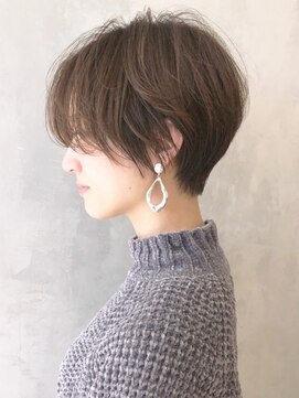 アルバム 銀座(ALBUM GINZA) タイトルラベンダーショート_エッジショート_ba195992