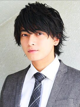 アフロート ディル(AFLOAT D'L) 20代30代40代◎かっこいい ウルフパーマ ウェットヘア