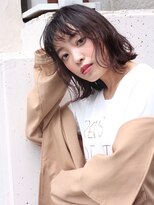 エムスラッシュ みなとみらい馬車道店(M SLASH)&nbsp;M.SLASH馬車道/愛され/シースルー/透け感/外ハネ/ふわミディz